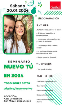 Seminario Detox sin crisis PRESENCIAL