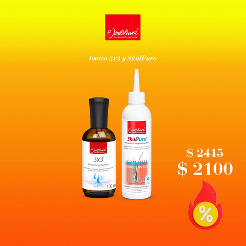 Kit Cabello Alcalino 3x3 + SkalPuro